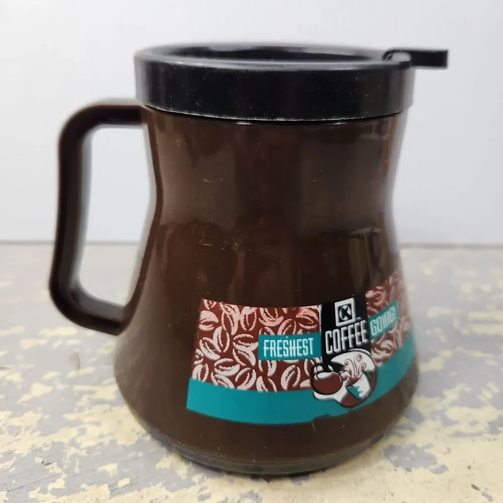 Circle K Aladdin 20oz Insulated Coffee Carafe “Freshest Coffee Going!” No Spill